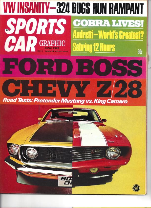 Журнал Sports Car Graphic 1969 06